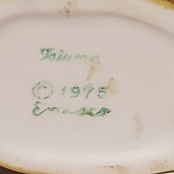 Baby Mouse in Cradle Figurine Vintage Enesco 1975 - Picture 6 of 9